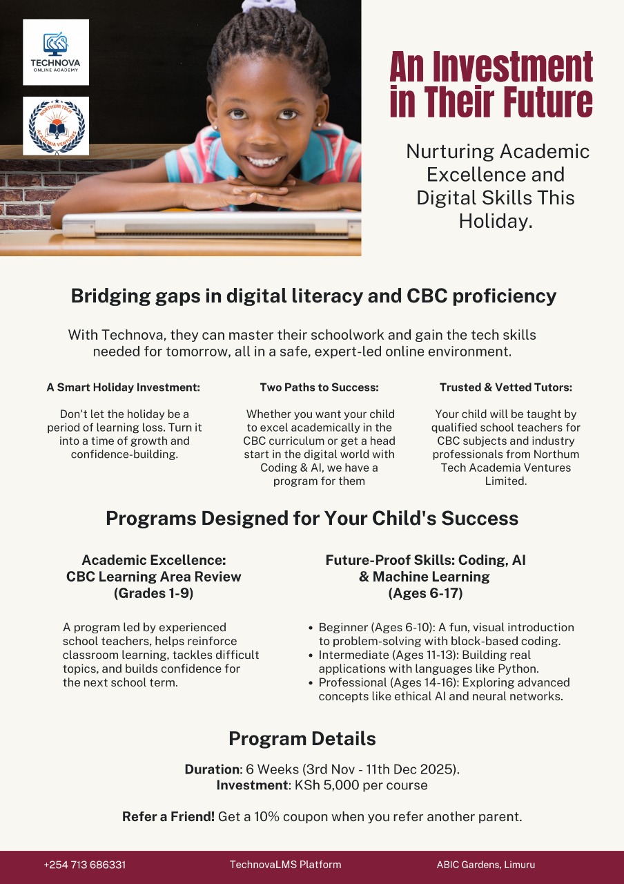 Technova LMS Poster 1